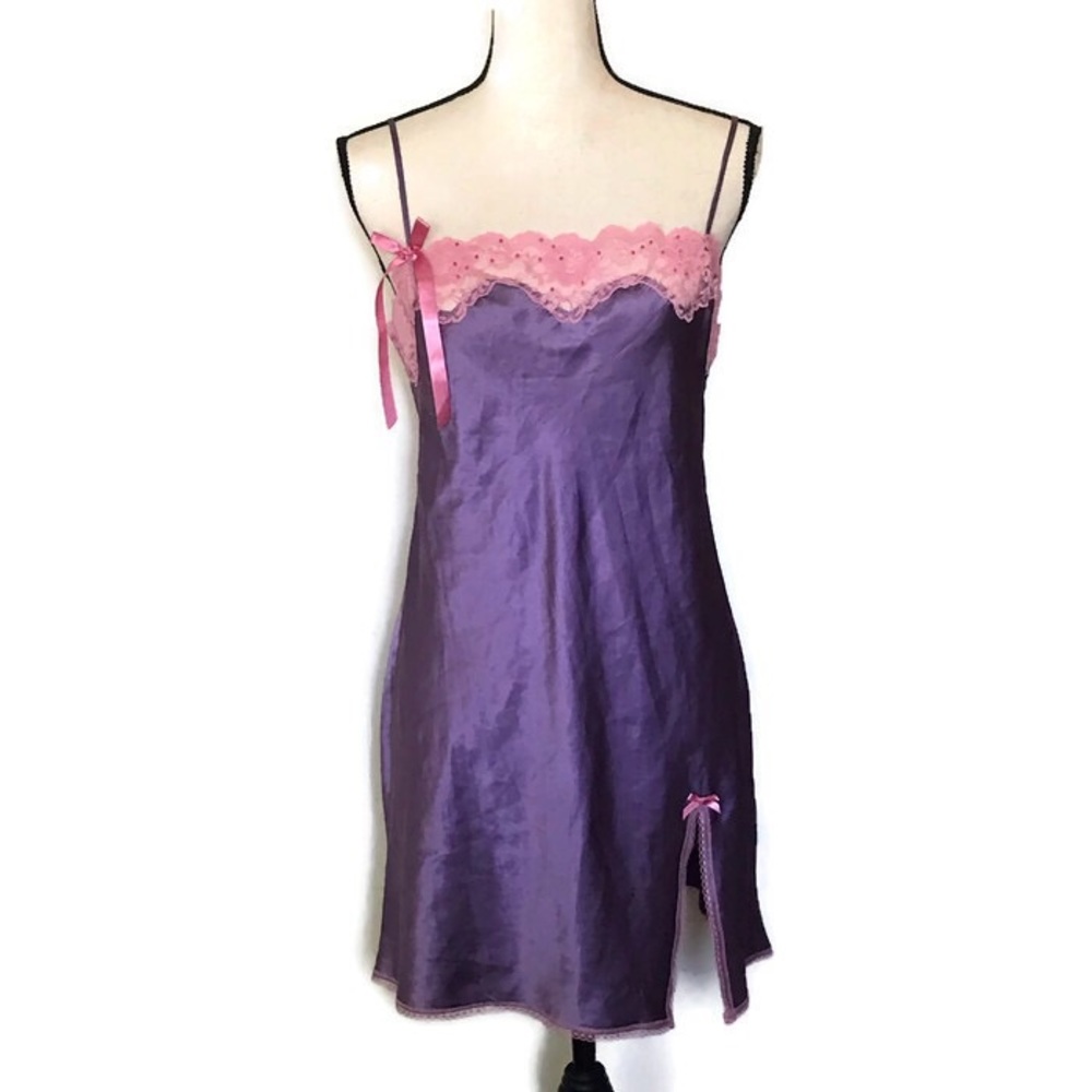Victoria’s Secret Angels Chemise Med Purple